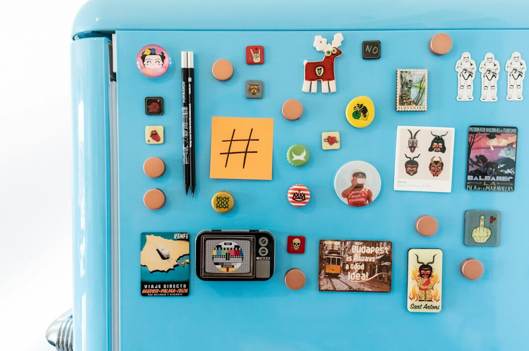 Whiteboard with a hand-drawn plan and sticky notes in an office